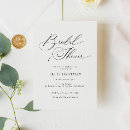 Search for luxury bridal shower invitations Elegant