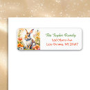 Search for bunny rabbit return address labels Sage green
