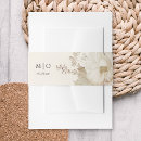 Search for floral wedding invitation belly bands Boho