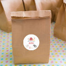 Search for farm birthday stickers Round