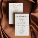 Search for sheet wedding programs Typography