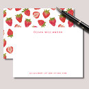 Search for strawberry note cards Fruit