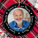 Search for forever in our hearts ornaments Remembrance