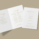 Search for church wedding programs Minimalist