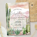 Search for cactus baby shower Watercolor
