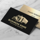 Search for trucking business cards Transportation