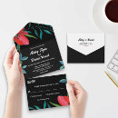 Search for black white red wedding invitations Wildflower