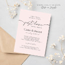 Search for pink and black wedding invitations Typography