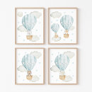 Search for hot air balloon nursery posters Jungle animals