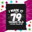 Search for 79th birthday cards Humor