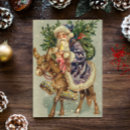 Search for donkey christmas cards Antique