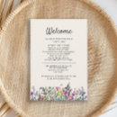 Search for welcome party enclosure cards Floral