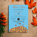 Search for fall leaves wedding invitations Boho