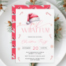 Search for santa hat christmas invitations Family christmas party
