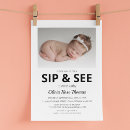 Search for sip and see invitations Modern