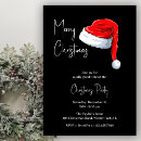 Search for black and white christmas invitations Festive