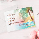 Search for destination wedding bridesmaid cards Island
