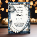 Search for denim and diamonds invitations Chic