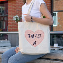 Search for feminist tote bags Equality
