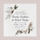 Search for watercolor floral wedding invitations White