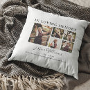 Search for in loving memory pillows Remembrance