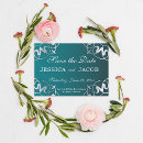 Search for teal silver save the dates Royal