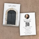 Search for door business cards Unique