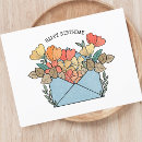 Search for happy birthday tulips postcards Colorful