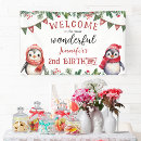 Search for winter onederland banners Watercolor