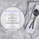 Search for lavender dinner menus Reception