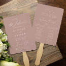 Search for dusty rose wedding programs Classic