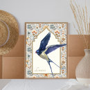 Search for navy blue and orange art Watercolor