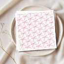 Search for bow napkins Girly