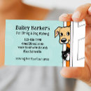 Search for pet sitting business cards Animal care