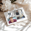 Search for monogram graduation invitations Blue