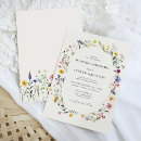 Search for wildflower wedding invitations Elegant modern floral