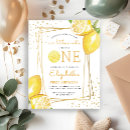 Search for lemon birthday invitations girl