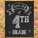 Search for first day of school sign posters Back to school