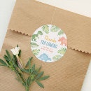 Search for dinosaur baby shower stickers Greenery