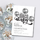 Search for disco ball baby pregnancy invitations Mother to be