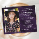 Search for purple celebration life invitations Simple