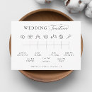 Search for event timeline enclosure cards Black and white