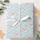 Search for unicorn christmas wrapping paper Glitter