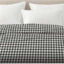 Search for houndstooth duvet covers Black and white