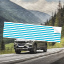 Search for blue yellow stripe bumper stickers Aqua