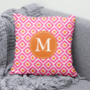 Search for pink ikat pillows Girly