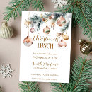 Search for lunch christmas invitations Watercolor