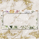 Search for colorful license plate frames Botanical