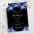 Search for cobalt blue wedding invitations Elegant