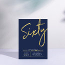 Search for 60th birthday invitations Simple